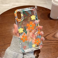 Floral Case Vivo Y12s Y15s Y12 Y17 Y16 Y20 Y17s Y22 Y33s V29 V27E Y11 Y15 Y20A Y15A Y20S Y22S Y02 Y36 V23 V29 Pro 5G V27 Pro High Quality Painted Shockproof Mobile Phone Back Cover