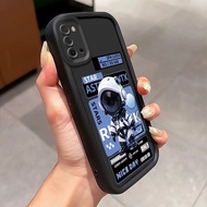 MATA Samsung Galaxy A03s A02s M02s F02s Case Outer Space Robot Pattern Casing HP Case Sky Eye Stairs