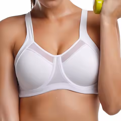 Sports Bra For Women Push Up Active Bralette Solid Underwire Full Cup Brassiere Female Workout Linge