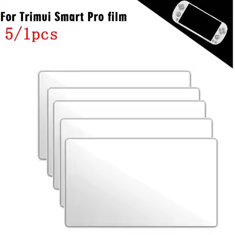 5/1pcs For Trimui Smart Pro Screen Protector Transprent Game Console Protective Film For Trimui Smar