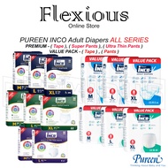 *PUREEN* INCO-V and INCO Premium Adult Diapers ( Tape ), ( Pants ), ( Super Pants ), ( Ultra Thin Pa