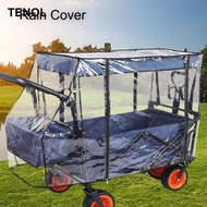 TENOL Wagon Rain Cover Dustproof Zippered Waterproof Protective Cover for Picnic Camping Outdoor Gar