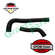 Münster Radiator Coolant Hose Pipe Top Upper Bottom Lower for Toyota Hiace Van LH112 RZH112 2L Petro