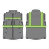 Custom SAFETY VEST / PROJECT WORK VEST / SAFETY VEST / VEST
