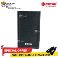 Crown PLX-15A 15" 800W 2 Way POWERED Baffle Speaker (1PC)