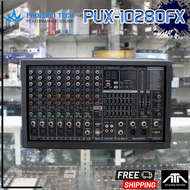 PROEUROTECH PUX-10280FX POWERMIXER ทรงตั้ง เพาเวอร์มิกเซอร์ เครื่องขยายเสียง เพาเวอร์มิกซ์แบบตั้ง PUX-10280FX  เพาเวอร์มิกเซอร์ PUX 10280FX