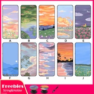 For VIVO V15 Pro/1832A/Y16/Y15/Y17/U3X/1901/1928/Y65/Y93 (With Fingerprint)/Y20/Y20I/Y20S/Y16S Mobile phone case silicone soft cover, with the same bracket and rope