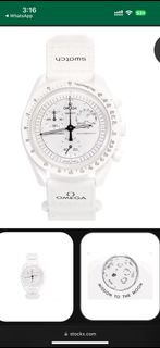 Swatch x Omega Bioceramic Moonswatch Mission To Moonphase Snoopy
