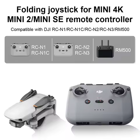 Remote Control Joysticks for DJI Mini 4K/Mini2/Mini SE/Mavic Pro/DJI Air 3S/Mini4 Pro/Flip/Neo Thumb