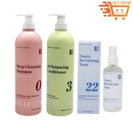 JS Exclusive JS 0 Deep Shampoo 1000ml + JS 3 pH Conditioner  1000ml + JS 22 Tonic 200ml