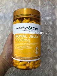 (新版 365粒) ~澳洲 Healthy Care 蜂王漿膠囊 1000MG (Healthy Care Royal Jelly) ~到期日: 2025年 06月