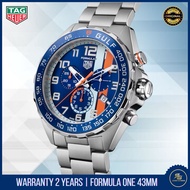 Tag Heuer F1 X GULF Special Edition Quartz Chronograph Watches 43MM CAZ101AT.BA0842