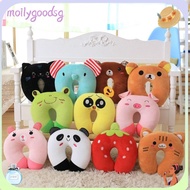 MOILYGOODSG Travel Pillows Soft Portable Cartoon Nursing Cushion Flight Neck Pillow