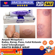 / COD / SALEP MICONAZOLE NITRATE 2% MOLADERM Paling Ampuh Sekali Oles Untuk Jamur Kulit Panu Kadas K