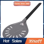Turning Pizza Peel with 8 inch Aluminum Round Pizza Paddle, 23.6 inch Overall, Outdoor Pizza Oven Ac