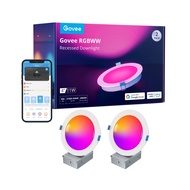 Đèn LED âm trần Govee RGBWW 4 Inch Smart Recessed Downlight H601B | Trải nghiệm ánh sáng tuyệt vời