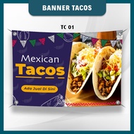 TACOS UV BANNER 3X2 | 3X4 | 3X5 | READY TO FAST &