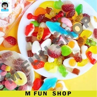 *Ready Stock* 1Kg Hepin Gummy Candy Campuran Perisa Buah Animasi & Rekaan Makanan