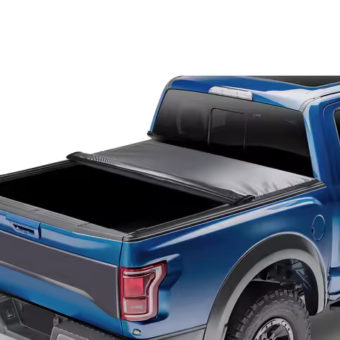SucceBuy Truck Bed Cover Roll Up Truck Bed Tonneau Cover Compatible with 2009-2024 Ford F-150 Styles
