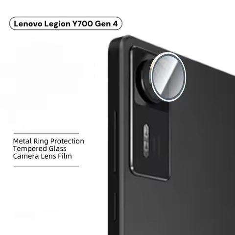 Aluminium Alloy Tempered Glass Camera Lens Protector For Lenovo Legion Y700 Gen 4 Lens Film Cover Fo