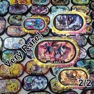 Pokemon Mezastar 6 Star Disk Card Superstar Molly Fantasy 1 original Coin Chip TAKARA TOMY Game Cabi