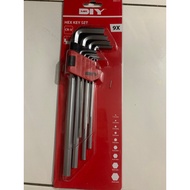 Mr DIY HEX KEY SET M0177