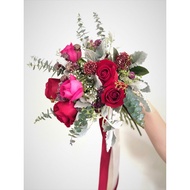 Bridal Bouquet | Love Always Win - Fresh Flowers Bouquet Online Flower Delivery Flower Arrangement H