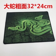 Razer Gaming Mouse Pad Lol Chicken Game Thickening Extra Thick Extra Large Lock Bag Anti-slip Edge I