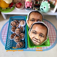 GANTUNGAN Bahlil Cushion Keychain Pillow Various Gifts Cute Viral Pillow Gift
