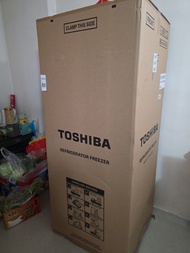 ♡Brand New●全新●Toshiba 東芝GR-RT300WE-PMA(57) 變頻上置式雙門雪櫃 233公升 右門鉸 闊545x 高1545x 深623毫米 香港行貨 (1級能源標籤)