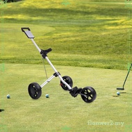 [FlameerdbMY] Push Pull Golf Cart Foldable with Scoreboard Caddy Cart Lightweight Golfing Cart Golf 