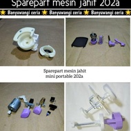 Sparepart Mesin Jahit Mini Portable 202 (Sparepart Skoci, Rumah Skoci,