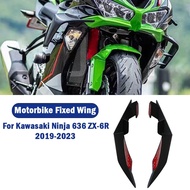 For KAWASAKI ZX-6R ZX 6R ZX6R ZX-636 2019-2023 2020 Motorcycle Fairing Parts Aerodynamic Wing Kit Fi