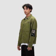 CELCIUS Playboy Patchwork Trucker Jacket L03000663C Olive