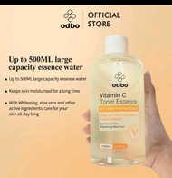 BPOM] OdbO Essence Toner Whitening Vitamin C safi wajah