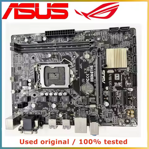For ASUS B150M-ET V5 B150 B150M DDR4 32GB LGA 1151 i7/i5/i3 Motherboard