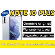 Import New Full Set Samsung Galaxy Note10 Plus 4G Version Note10+  256GB ROM 12GB RAM 6.8" 4G LTE An