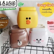 So Cute Aromatherapy Thai Line Friends Brown Bear Connie Rabbit Sally Fresh Air Aromatherapy 6-9t