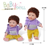 Búp Bê Nhựa Mềm BOYANG 30 Cm 12 inch Reborn Vynil Doll