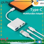 OLINI Type-C to 3.5m USB Splitter Professional Tablet Data Transmission