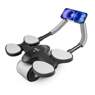 Automatic Rebound Ab Roller Upgraded Ab Roller Exercise Wheel with TimerEasy to Assemble Ab Wheel El