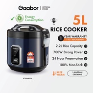 Gaabor Electric Multifunctional Fast Cooking Rice Cooker (5L) RC50M-BE01A