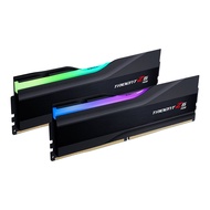 64GB (32GBx2) DDR5 5600MHz RAM (หน่วยความจำ) G.SKILL TRIDENT Z5 RGB (INTEL XMP) (MATTE BLACK) (F5-5600J2834F32GX2-TZ5RK) // แรมสำหรับคอมพิวเตอร์ PC