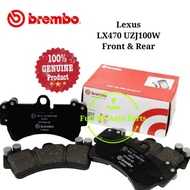 Original Brembo Brake Pad - Lexus LX470 UZJ100W