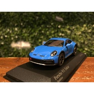 1/43 Minichamps Porsche 911 (992) Dakar Blue 410062072[MGM]