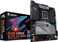 Gigabyte Z690 AORUS Elite AX DDR4 LGA1700 ATX Gaming Motherboard, ATX Form Factor, Intel Z690 Chipse