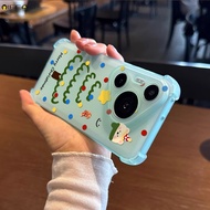 For Huawei Nova 14 Pro Ultra Pura 80 Pro + Ultra Phone Case Merry Christmas Tree Bear Cute Cartoon P