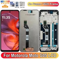 6.67''For Motorola Moto G05 LCD Display Screen Touch Panel Digitizer Replacement Parts For Motorola 