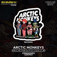 Arctic MONKEYS BAND PRINTING STICKER|Band STICKER|Reseller STICKER|Laptop STICKER|Helmet STICKER