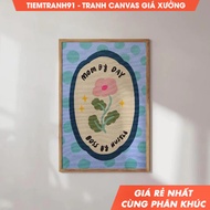 Tranh treo tường Empowering Quotes Wall Art for Moms Boss Mom Printable Motivational Office Decor tặ